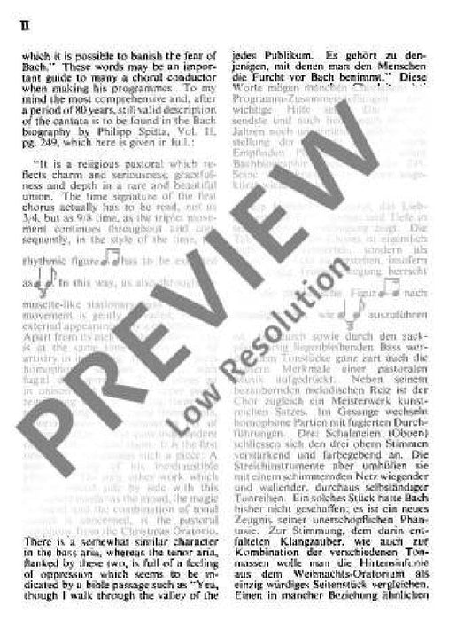 Cantata No. 104 (Dominica Misericordias Domini) BWV 104 Thou Shepherd bountiful 巴赫約翰‧瑟巴斯提安 清唱劇 總譜 歐伊倫堡版 | 小雅音樂 Hsiaoya Music