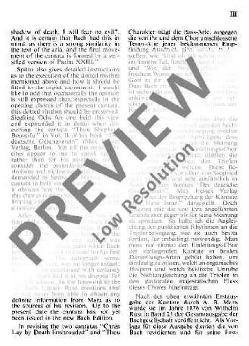 Cantata No. 104 (Dominica Misericordias Domini) BWV 104 Thou Shepherd bountiful 巴赫約翰‧瑟巴斯提安 清唱劇 總譜 歐伊倫堡版 | 小雅音樂 Hsiaoya Music