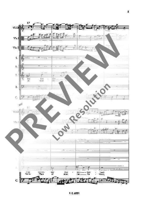 Cantata No. 61 (Adventus Christi) BWV 61 Come Thou of man the Saviour (1st version) 巴赫約翰‧瑟巴斯提安 清唱劇 總譜 歐伊倫堡版 | 小雅音樂 Hsiaoya Music