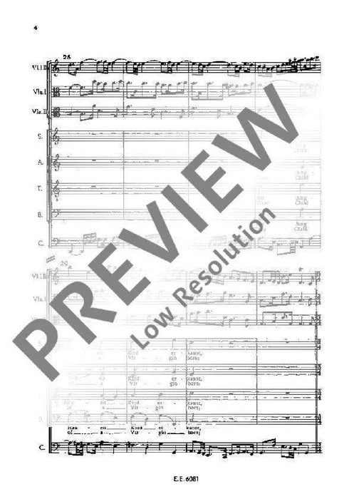 Cantata No. 61 (Adventus Christi) BWV 61 Come Thou of man the Saviour (1st version) 巴赫約翰‧瑟巴斯提安 清唱劇 總譜 歐伊倫堡版 | 小雅音樂 Hsiaoya Music