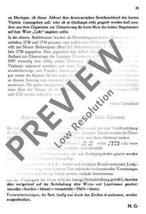 Cantata No.62 (Adventus Christi) BWV 62 Come, Thou the Saviour of man (2nd Version) 巴赫約翰‧瑟巴斯提安 清唱劇 總譜 歐伊倫堡版 | 小雅音樂 Hsiaoya Music