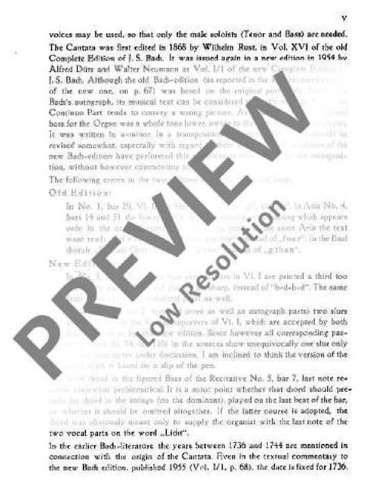 Cantata No.62 (Adventus Christi) BWV 62 Come, Thou the Saviour of man (2nd Version) 巴赫約翰‧瑟巴斯提安 清唱劇 總譜 歐伊倫堡版 | 小雅音樂 Hsiaoya Music