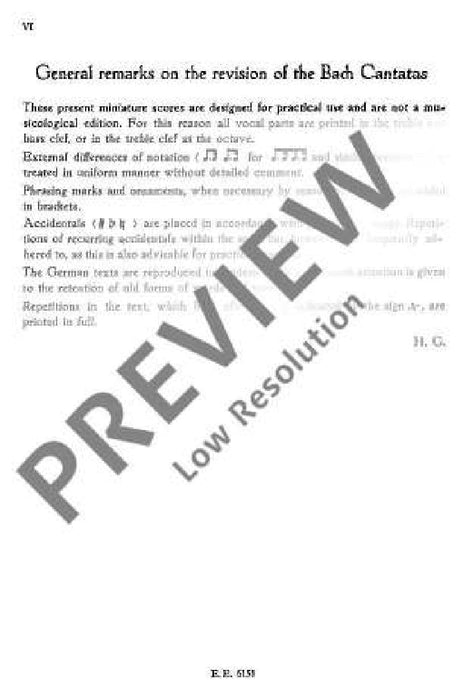 Cantata No. 158 BWV 158 May Peace be unto you 巴赫約翰‧瑟巴斯提安 清唱劇 總譜 歐伊倫堡版 | 小雅音樂 Hsiaoya Music