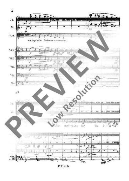 Rhapsody op. 53 布拉姆斯 狂想曲 總譜 歐伊倫堡版 | 小雅音樂 Hsiaoya Music