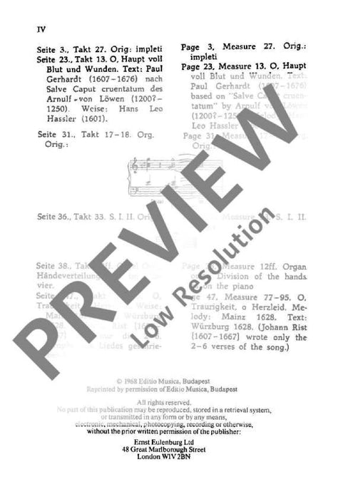 Via crucis The 14 Stations of the Cross 李斯特 總譜 歐伊倫堡版 | 小雅音樂 Hsiaoya Music