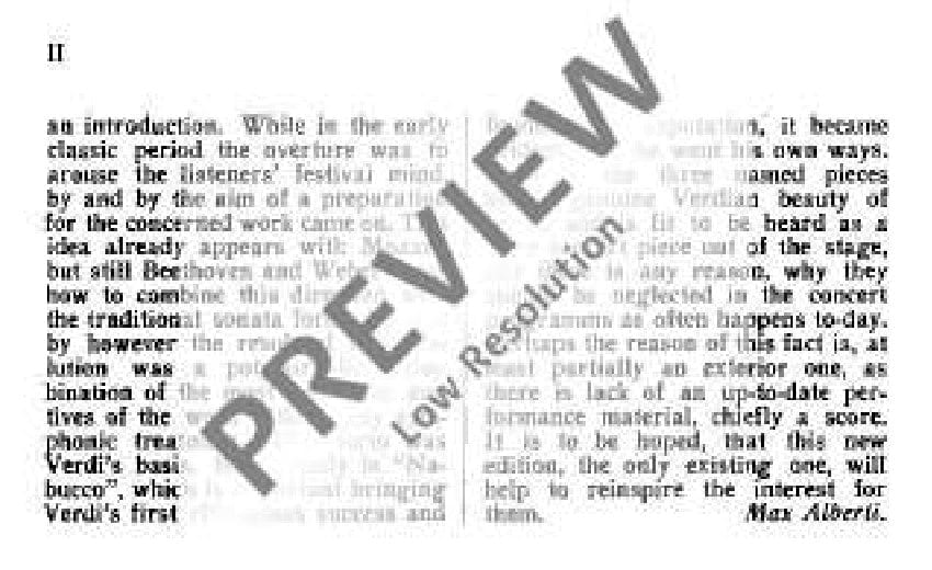 The Force of Destiny Overture 威爾第．朱塞佩 序曲 總譜 歐伊倫堡版 | 小雅音樂 Hsiaoya Music