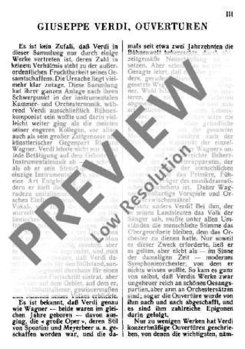 The Force of Destiny Overture 威爾第．朱塞佩 序曲 總譜 歐伊倫堡版 | 小雅音樂 Hsiaoya Music