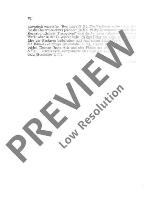 Prince Igor Overture 玻羅定 伊果王子序曲 總譜 歐伊倫堡版 | 小雅音樂 Hsiaoya Music