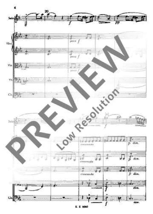 Concertino Eb major op. 26 JV 109 韋伯．卡爾 小協奏曲大調 總譜 歐伊倫堡版 | 小雅音樂 Hsiaoya Music