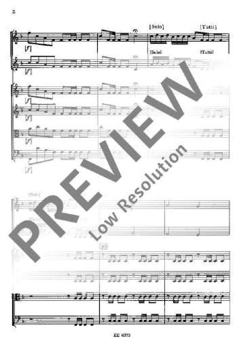 Concerto F major op. 47/6 RV / P 321 for 2 Horns, Strings and Basso continuo 韋瓦第 協奏曲大調 法國號弦樂器 總譜 歐伊倫堡版 | 小雅音樂 Hsiaoya Music