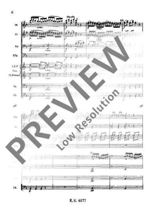 Serenade D minor op. 44 B 77 德弗札克 小夜曲小調 總譜 歐伊倫堡版 | 小雅音樂 Hsiaoya Music