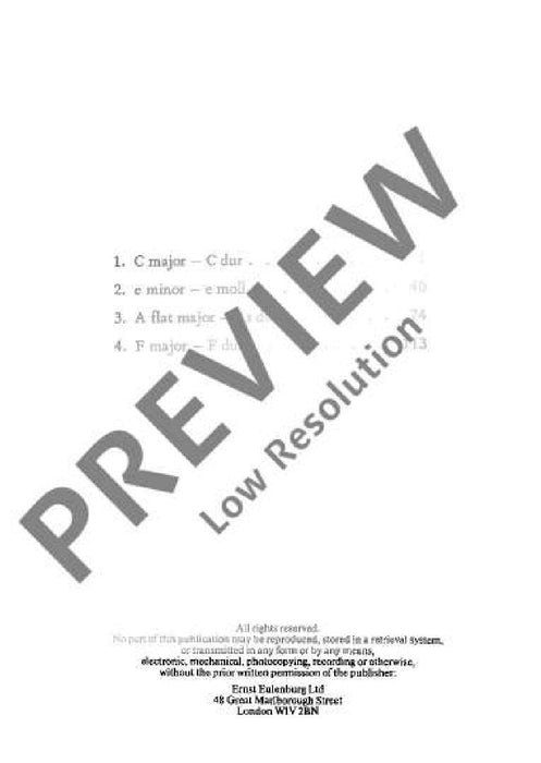 Slavonic Dances op. 46/1-4 B 83 德弗札克 斯拉夫舞曲 總譜 歐伊倫堡版 | 小雅音樂 Hsiaoya Music