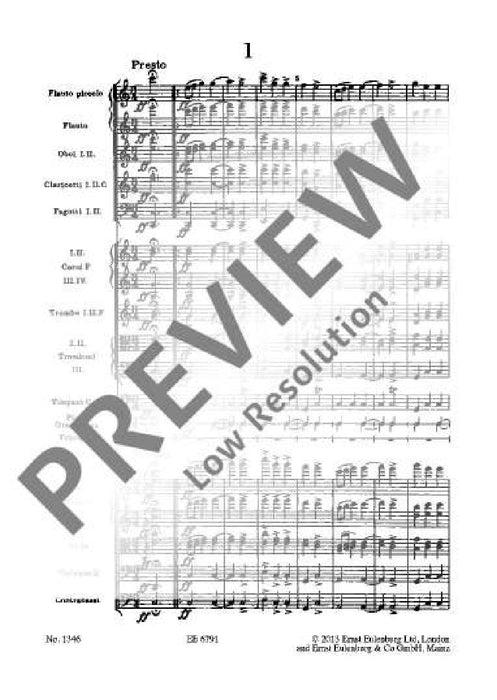 Slavonic Dances op. 46/1-4 B 83 德弗札克 斯拉夫舞曲 總譜 歐伊倫堡版 | 小雅音樂 Hsiaoya Music