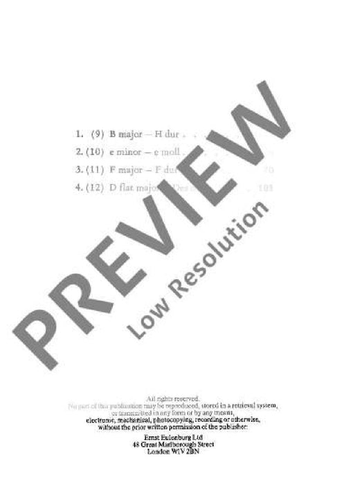 Slavonic Dances op. 72/1-4 B 147 德弗札克 斯拉夫舞曲 總譜 歐伊倫堡版 | 小雅音樂 Hsiaoya Music