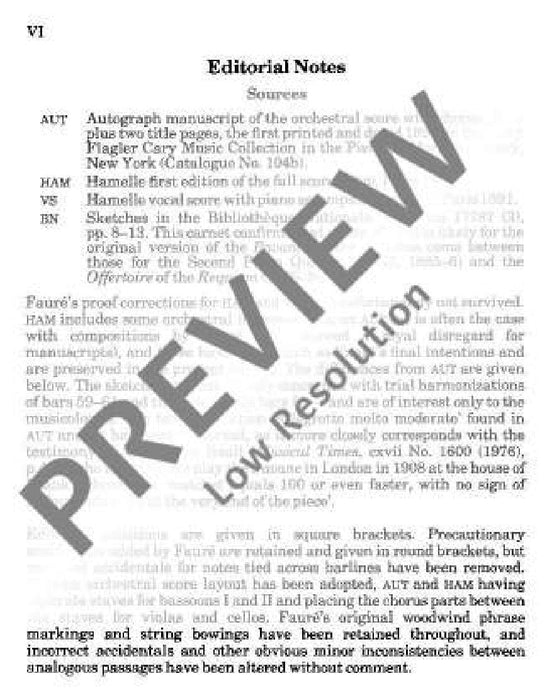 Pavane op. 50 佛瑞 帕凡 總譜 歐伊倫堡版 | 小雅音樂 Hsiaoya Music