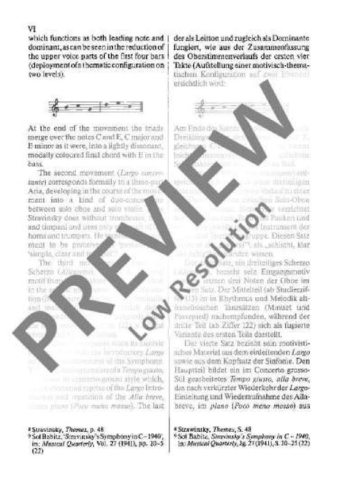 Symphony in C for orchestra 斯特拉溫斯基．伊果 交響曲 管弦樂團 總譜 歐伊倫堡版 | 小雅音樂 Hsiaoya Music