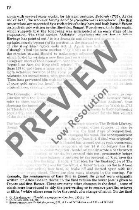 Zadok the Priest HWV 258 Coronation Anthem 韓德爾 頌歌 總譜 歐伊倫堡版 | 小雅音樂 Hsiaoya Music