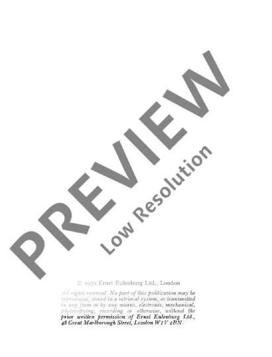 Wesendonck-Lieder WWV 91 A 華格納．理查 歌曲 總譜 歐伊倫堡版 | 小雅音樂 Hsiaoya Music