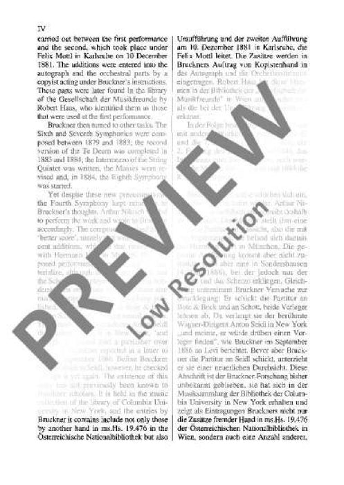 Symphony No. 4/2 Eb major 1878/80 Version Romantic 布魯克納 交響曲 大調 總譜 歐伊倫堡版 | 小雅音樂 Hsiaoya Music