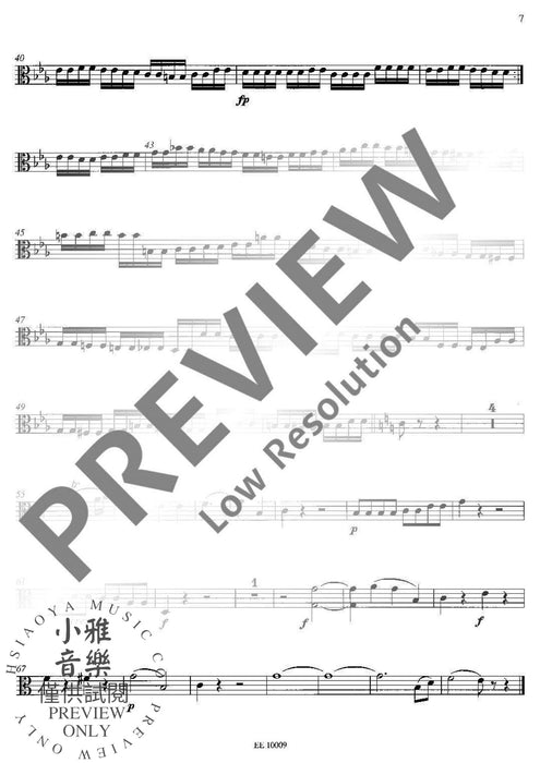 Eine kleine Nachtmusik KV 525 Serenade G major 莫札特 弦樂五重奏 弦樂小夜曲小夜曲大調 歐伊倫堡版 | 小雅音樂 Hsiaoya Music