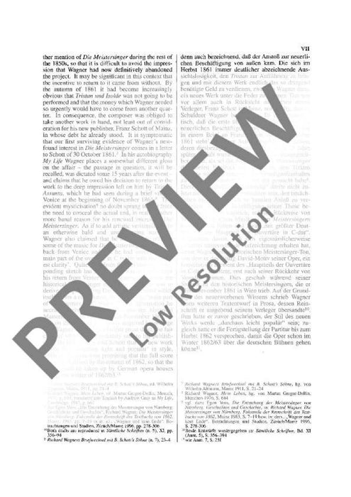 The Mastersingers of Nuremberg WWV 96 from the new Complete Edition 華格納．理查 紐倫堡的名歌手 總譜 歐伊倫堡版 | 小雅音樂 Hsiaoya Music