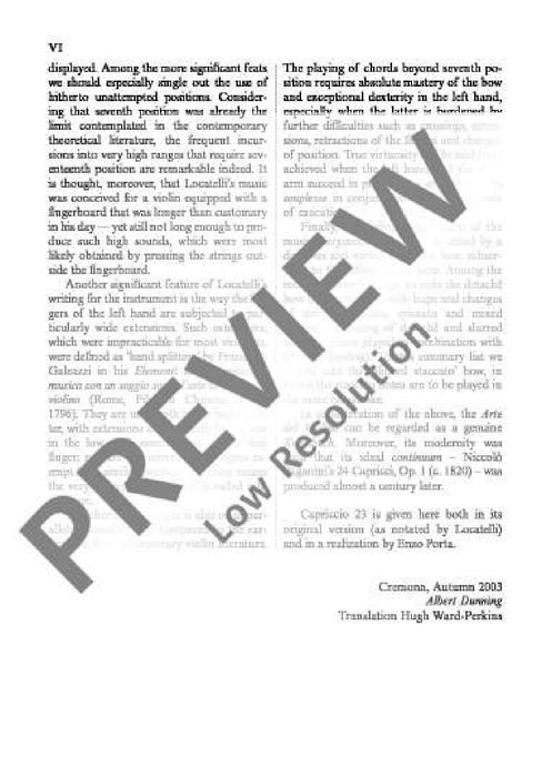 L'Arte del Violino op. 3 Vol. 1 Concerto Nos. 1-4 洛卡泰利 小提琴 協奏曲 總譜 歐伊倫堡版 | 小雅音樂 Hsiaoya Music