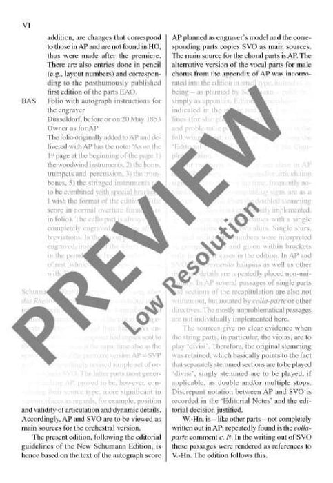 Festival Overture with Song on the Rhine Wine Lied op. 123 舒曼．羅伯特 序曲歌 歌曲 總譜 歐伊倫堡版 | 小雅音樂 Hsiaoya Music