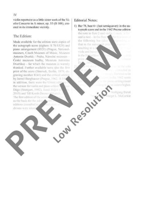 Romance op. 11 B 39 德弗札克 浪漫曲 總譜 歐伊倫堡版 | 小雅音樂 Hsiaoya Music