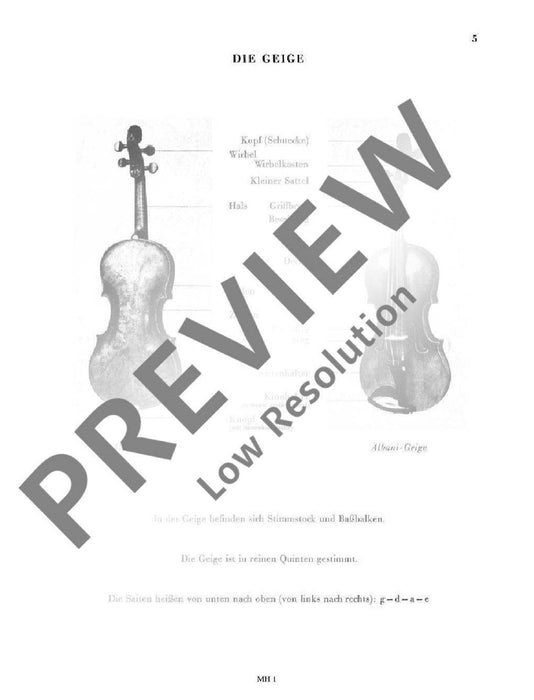 Das Geigenspiel Band I/1 Schule in zwei Bänden 小提琴教材 | 小雅音樂 Hsiaoya Music