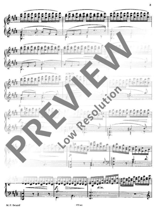 Night E major op. 31/3 Etude 葛拉祖諾夫 大調 練習曲 鋼琴獨奏 | 小雅音樂 Hsiaoya Music