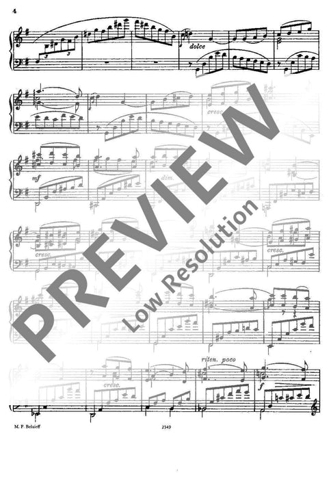 Sonata No 2 E minor op. 75 葛拉祖諾夫 奏鳴曲 小調 鋼琴獨奏 | 小雅音樂 Hsiaoya Music