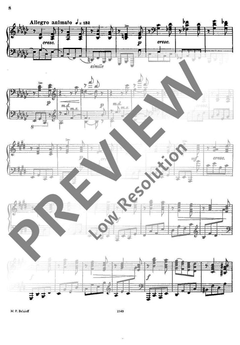 Sonata No 2 E minor op. 75 葛拉祖諾夫 奏鳴曲 小調 鋼琴獨奏 | 小雅音樂 Hsiaoya Music