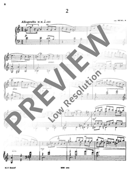 Nine Mazurkas op. 25 斯克里亞賓 馬祖卡 鋼琴獨奏 | 小雅音樂 Hsiaoya Music