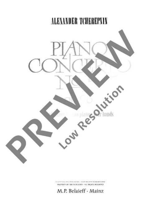 Piano Concerto No 5 op. 96 齊爾品．亞力山大 鋼琴協奏曲 雙鋼琴 | 小雅音樂 Hsiaoya Music