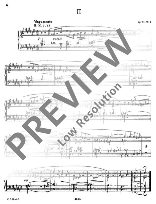 Four Preludes op. 33 斯克里亞賓 前奏曲 鋼琴獨奏 | 小雅音樂 Hsiaoya Music