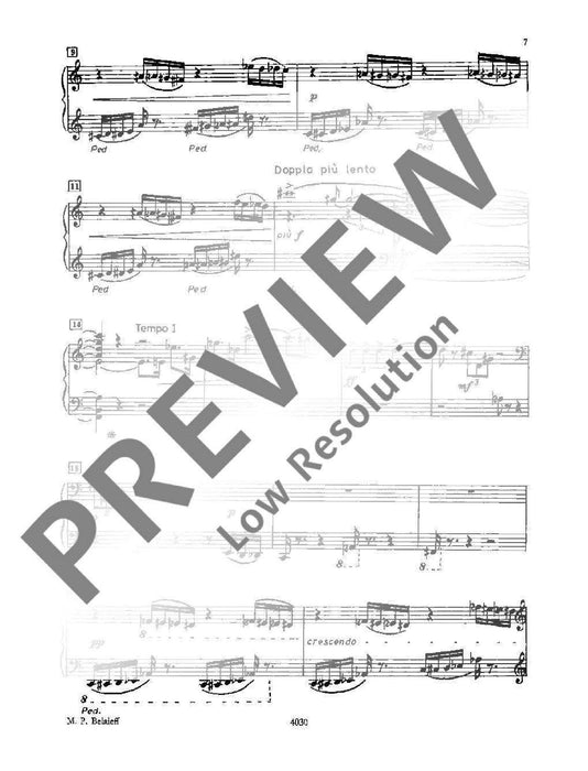 24 Preludes op. 22 in Quarter-tone System 前奏曲 譜表 雙鋼琴 | 小雅音樂 Hsiaoya Music