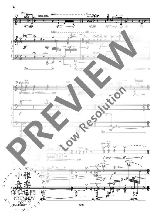 Drama for violin, cello and piano 鋼琴三重奏 大提琴鋼琴 | 小雅音樂 Hsiaoya Music