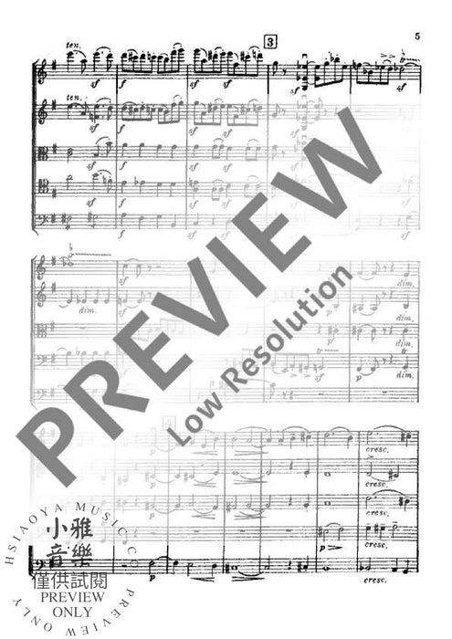 Quintet G major op. 14 弦樂五重奏大調 | 小雅音樂 Hsiaoya Music