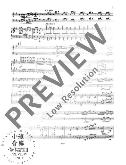 Piano Trio No. 2 G major op. 128 for violin, violoncello and piano 格列恰尼諾夫 鋼琴三重奏大調大提琴鋼琴 | 小雅音樂 Hsiaoya Music