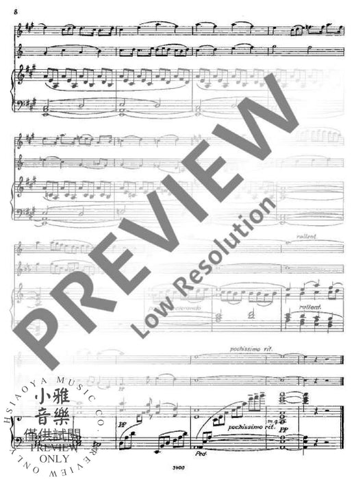Trio for flute, clarinet and piano 鋼琴三重奏 | 小雅音樂 Hsiaoya Music