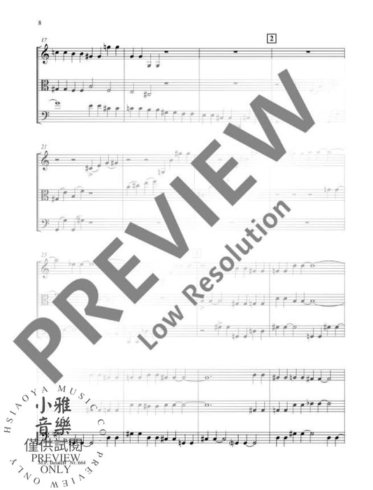 String Trio for violin, viola and cello 弦樂三重奏中提琴大提琴 | 小雅音樂 Hsiaoya Music