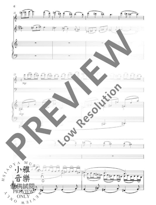 5 Bagatelles for piano trio 鋼琴三重奏 音樂小品 | 小雅音樂 Hsiaoya Music