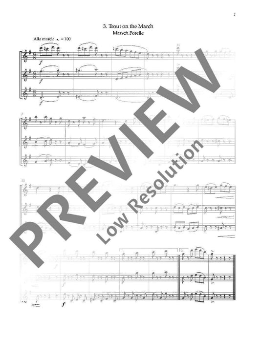 Various Trouts 2. Folge über ein Thema von Franz Schubert 小提琴 3把以上 | 小雅音樂 Hsiaoya Music