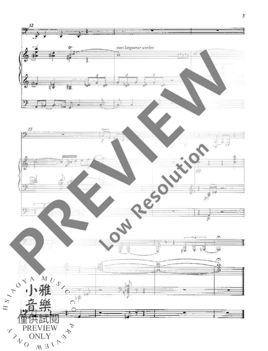 Three pieces 202 混和二重奏 小品 | 小雅音樂 Hsiaoya Music