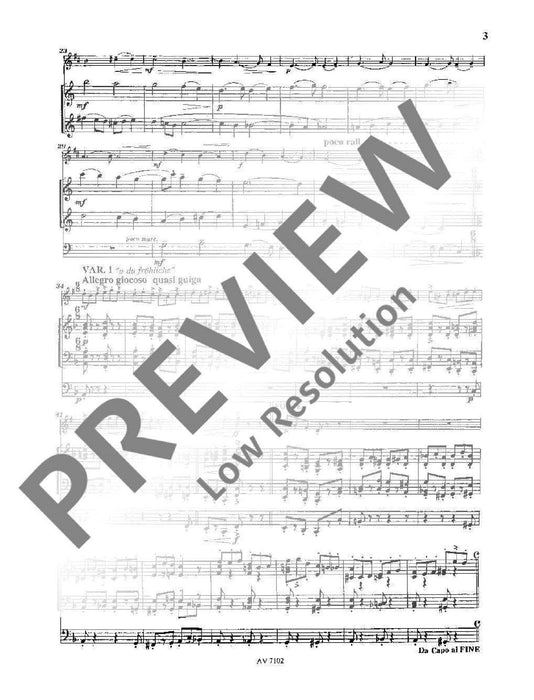 Weihnachtskonzert op. 119 12 variations and fugues about “O du fröhliche” 協奏曲 變奏曲復格曲 小號 1把以上加鋼琴 | 小雅音樂 Hsiaoya Music
