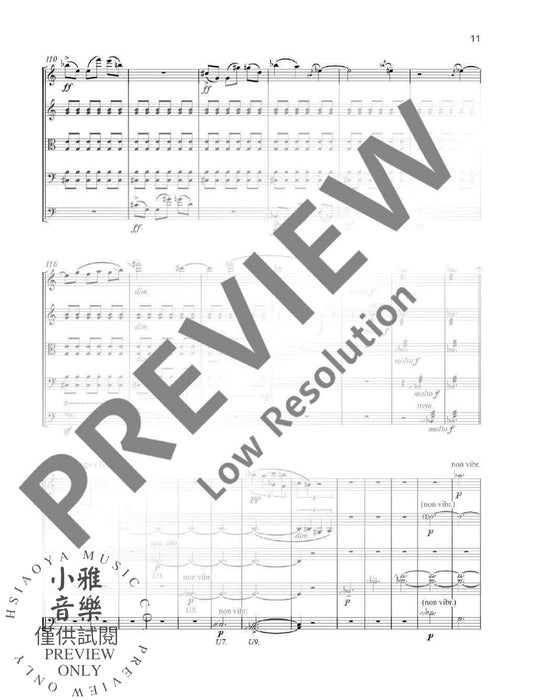 Evolution Orto sinfonico per archi 弦樂五重奏 | 小雅音樂 Hsiaoya Music