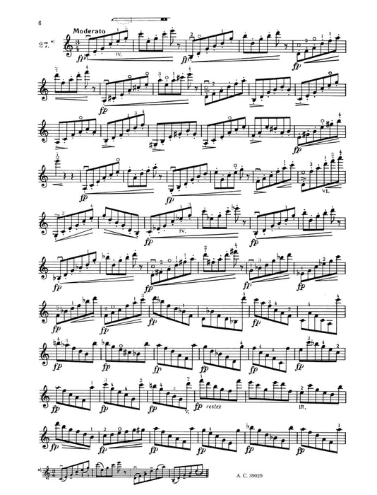 36 Violin Studies op. 20 Band 3 凱瑟海因利希‧恩斯特 小提琴 小提琴練習曲 | 小雅音樂 Hsiaoya Music