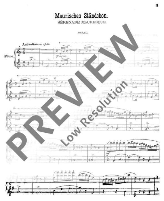 Maurisches Ständchen op. 163 艾連堡 4手聯彈(含以上) | 小雅音樂 Hsiaoya Music