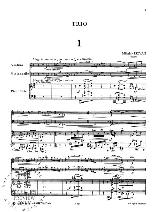 Trio 鋼琴三重奏 朔特版 | 小雅音樂 Hsiaoya Music