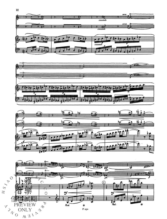 Trio 鋼琴三重奏 朔特版 | 小雅音樂 Hsiaoya Music